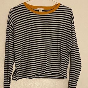 Black & White Stripped Long Sleeve